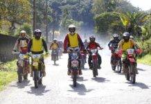 2º Trilhão de Ribeirão Pires reúne motociclistas e e-bikes em celebração ao Dia Municipal do Trilheiro